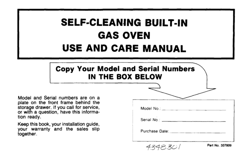 Roper B8758B0 use and care manual