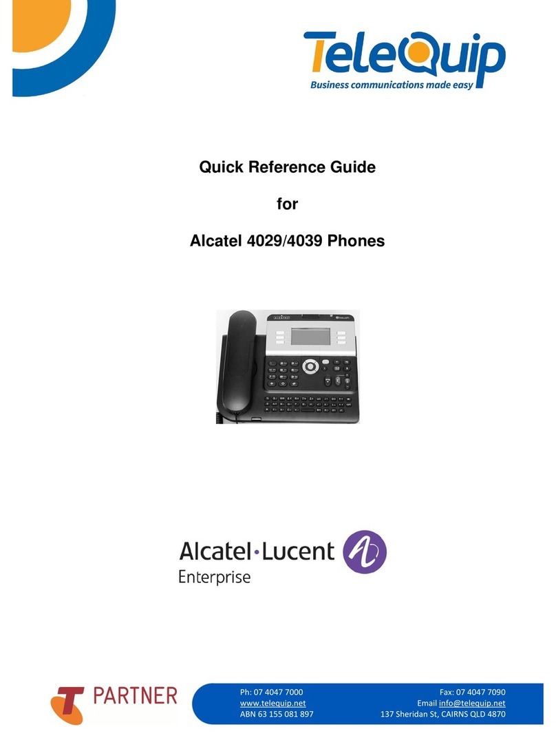 Alcatel-Lucent OmniPCX Office 4029 User manual Alcatel-Lucent OmniPCX Office 4029 User manual