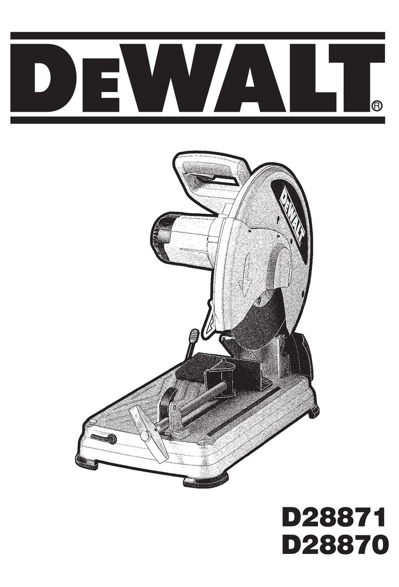 DeWalt D28871 User manual
