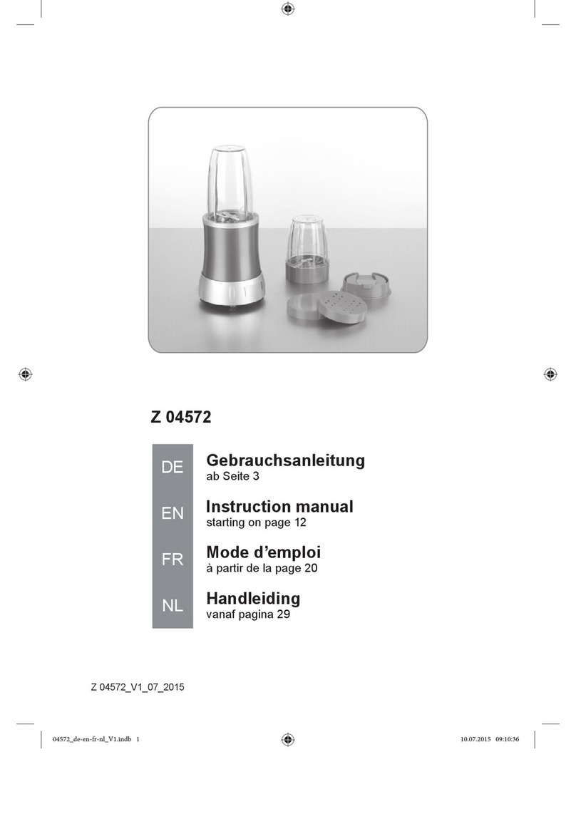 gourmetmaxx XJ-13409 instruction manual