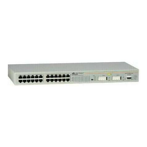 Allied Telesis AT-8024 installation guide
