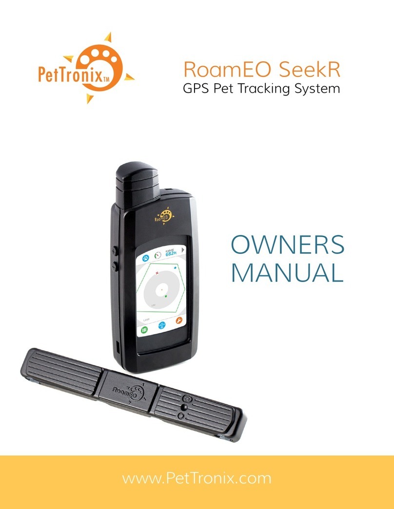 PetTronix ROAMEO SEEKR owner's manual