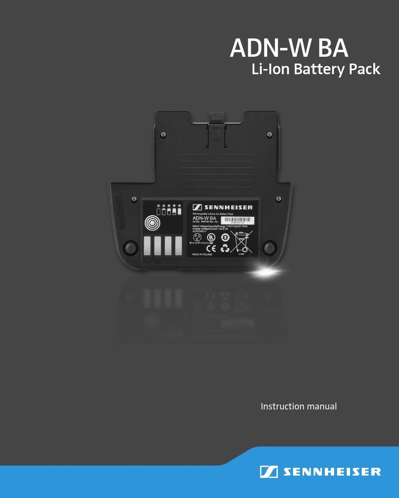 Sennheiser ADN-W BA instruction manual
