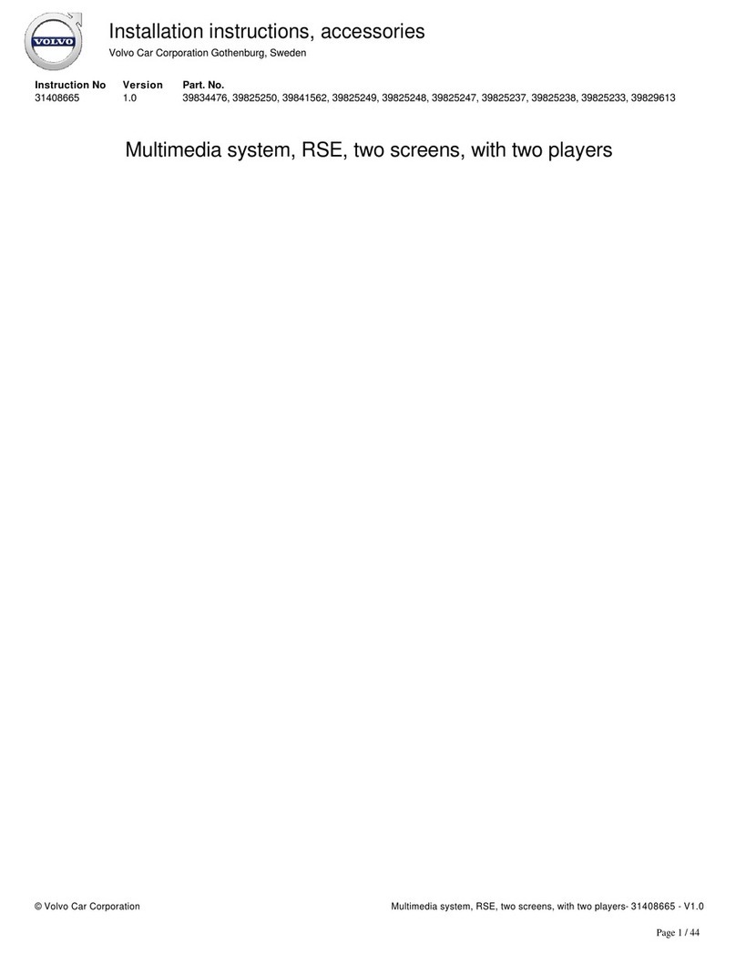 Volvo 39834476 installation instructions