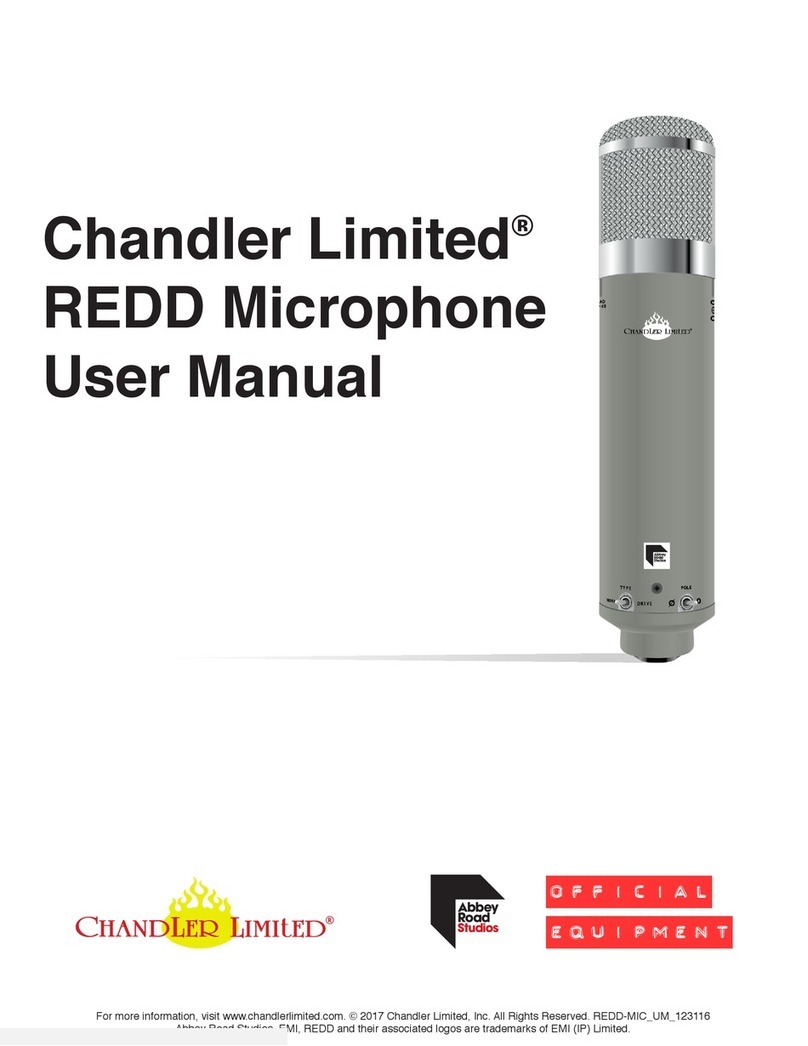 Chandler Limited REDD user manual