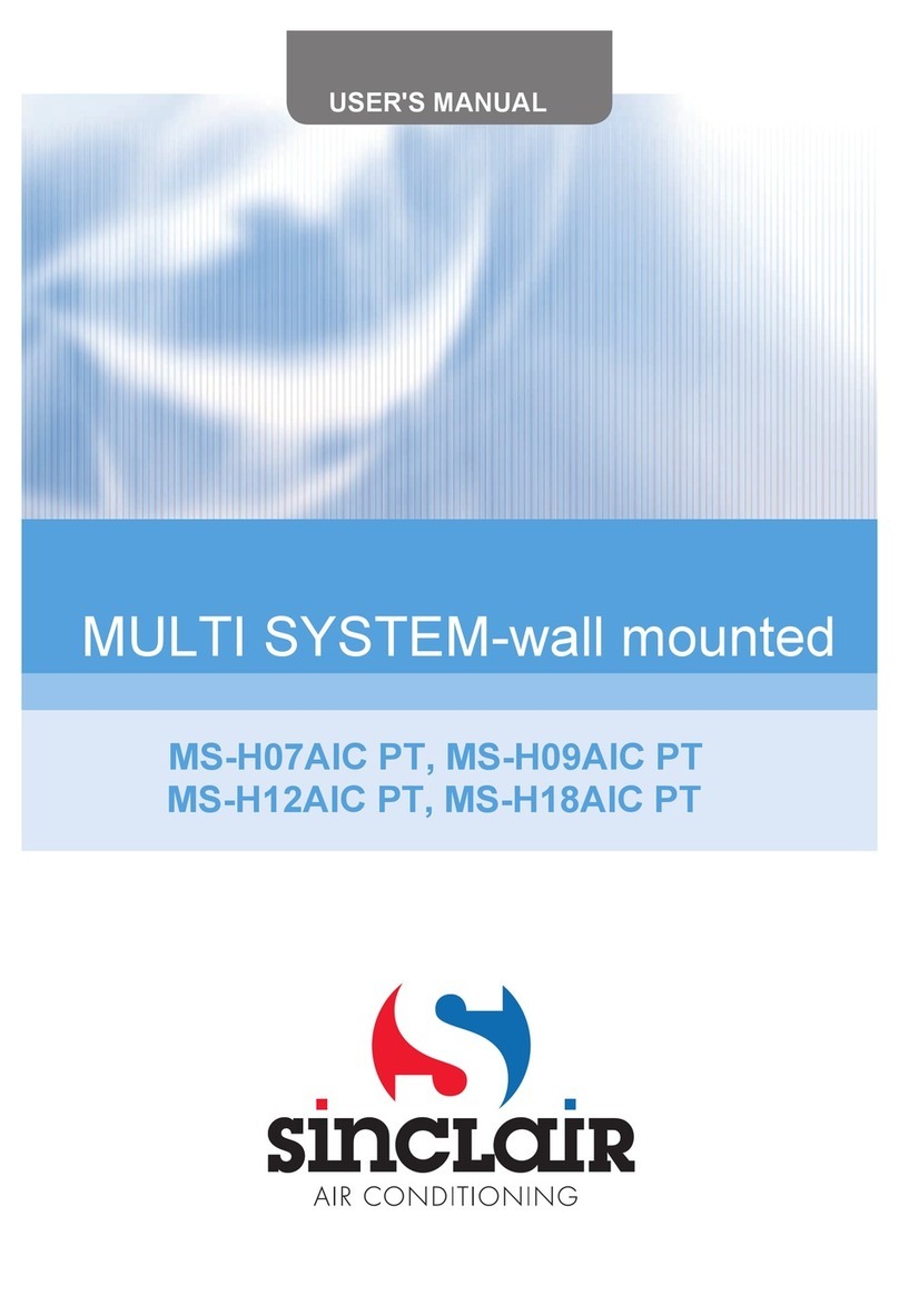 Sinclair MS-H07AIC PT User manual