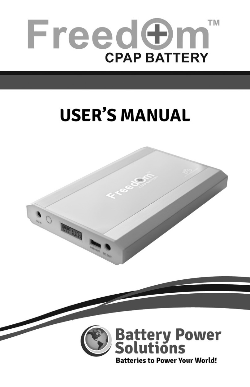 Battery Power Solutions freedom user manual