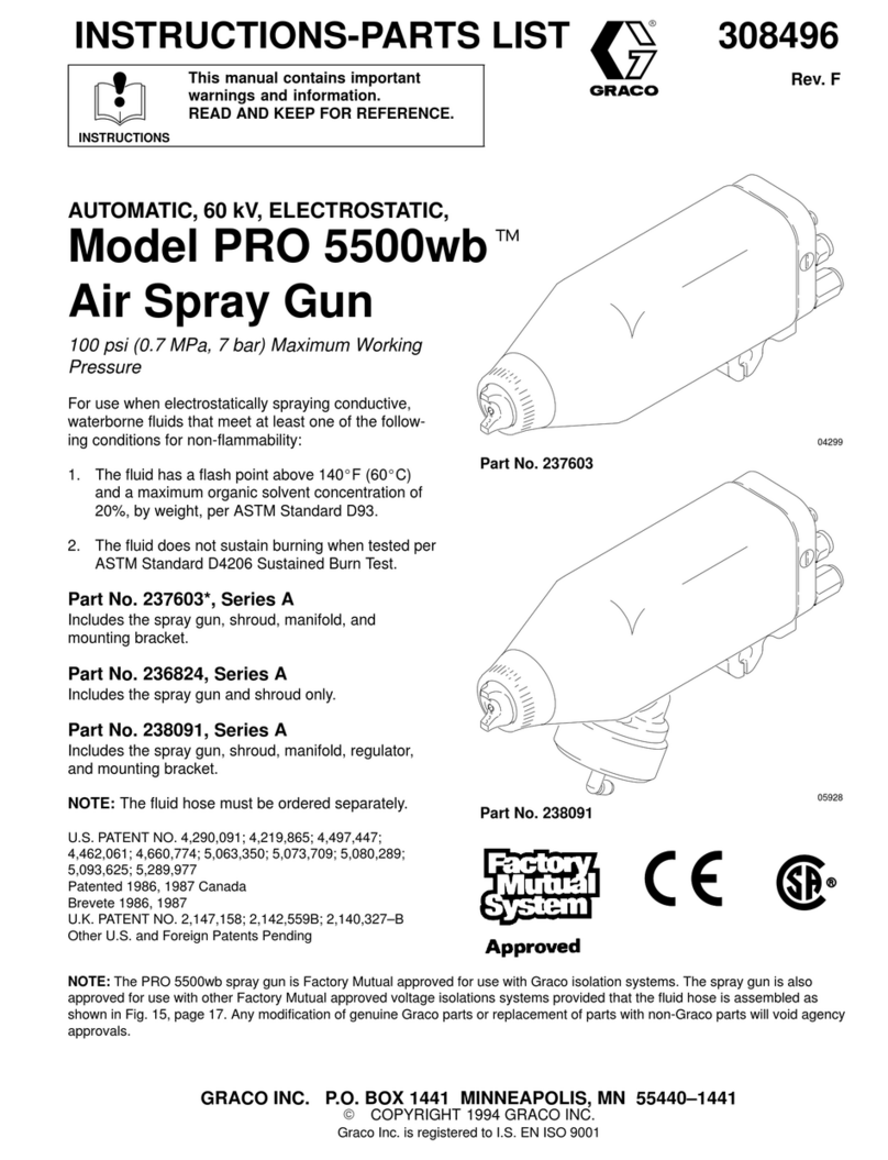 Graco PRO 5500wb Operation manual