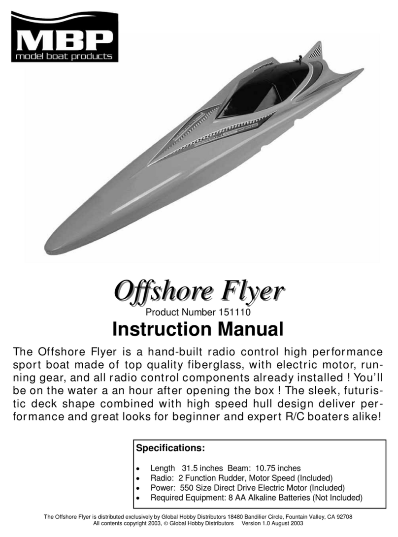 mbp Offshore Flyer instruction manual