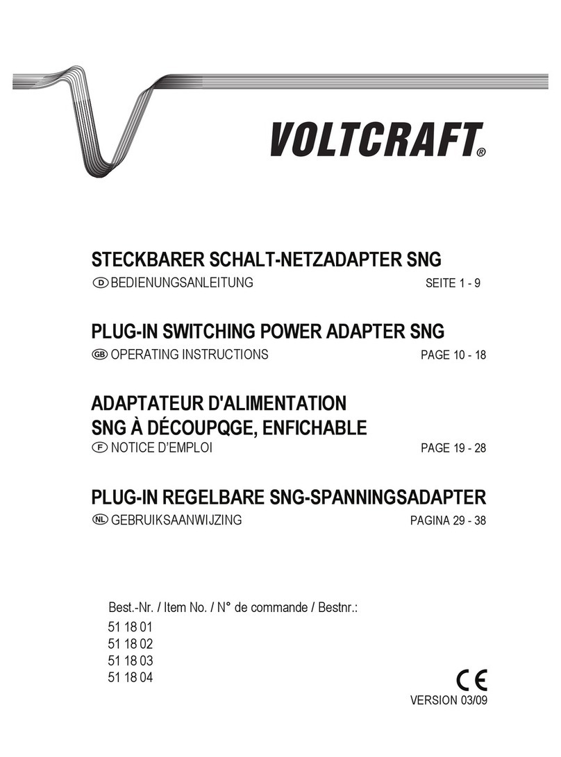 VOLTCRAFT 51 18 01 User manual VOLTCRAFT 51 18 01 User manual