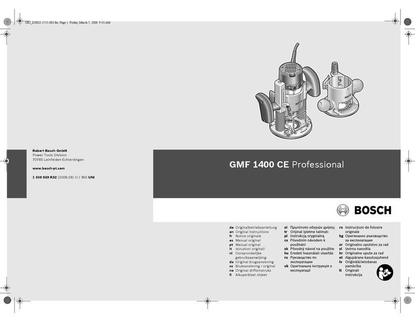 Bosch GMF 1400 CE Original instructions