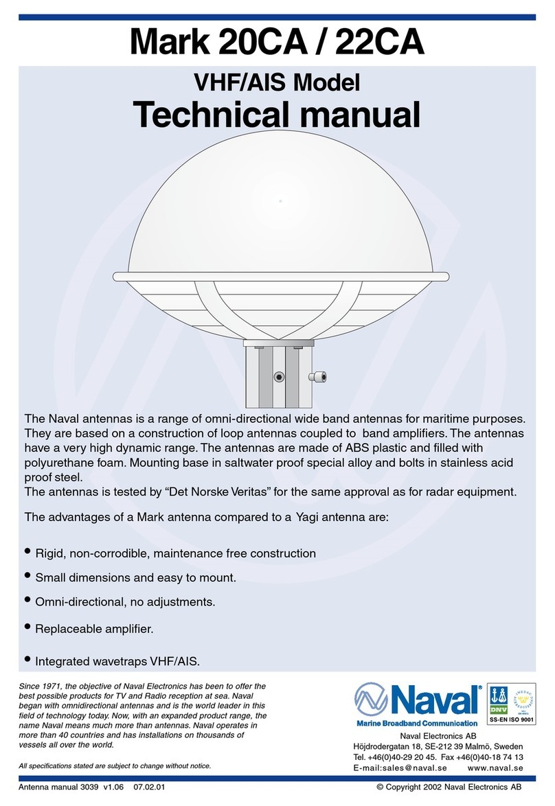 Naval Mark 20CA Technical manual