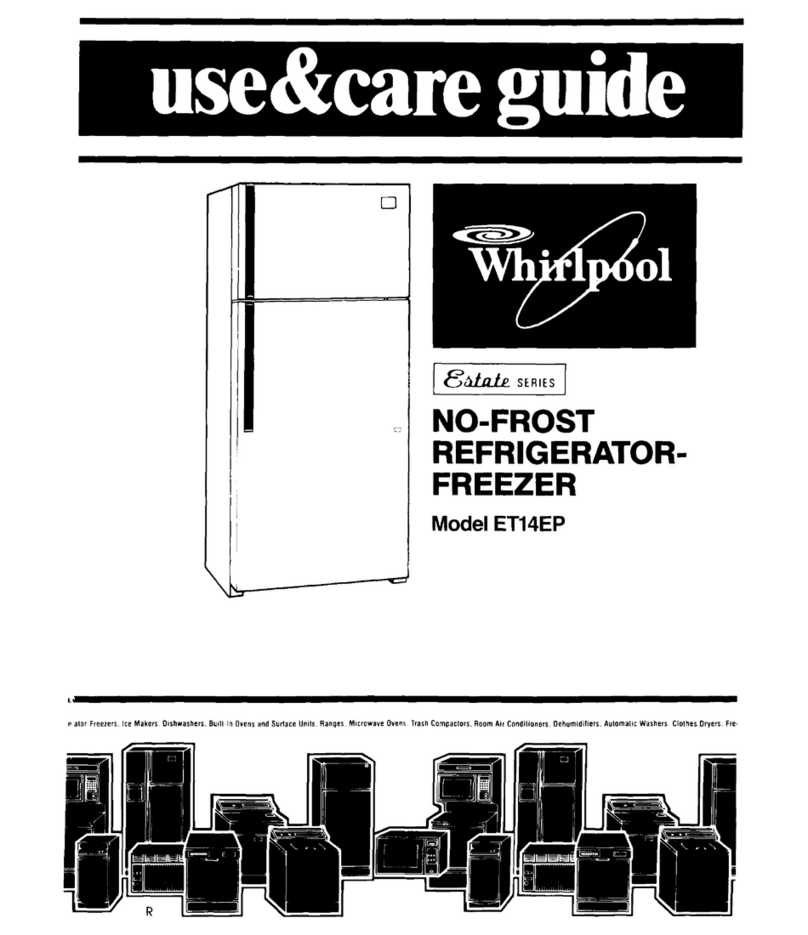 Whirlpool ETl4EP Use & care guide