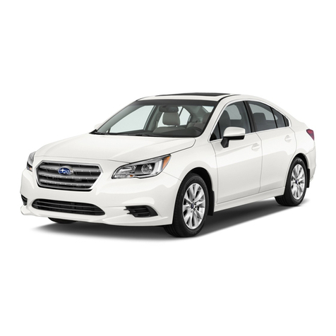 Subaru 2017 Legacy owner's manual