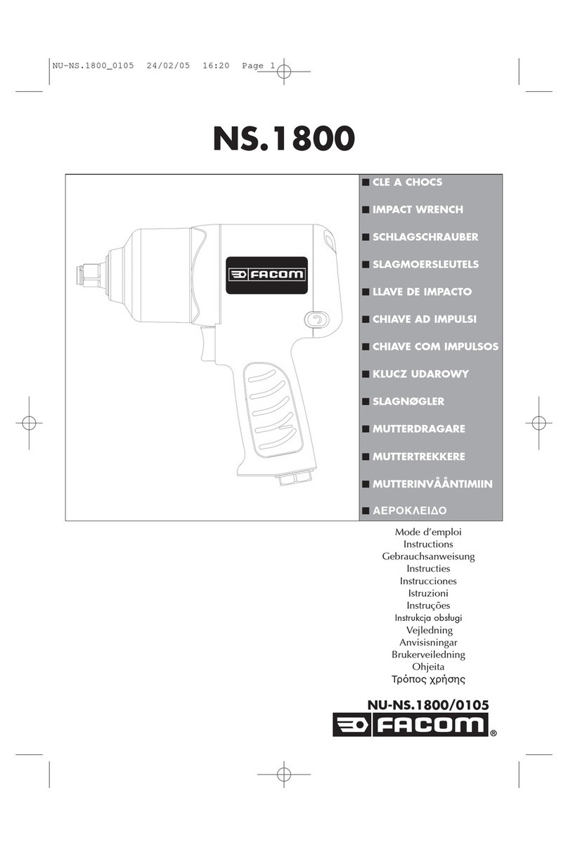 Facom NS.1800 User manual