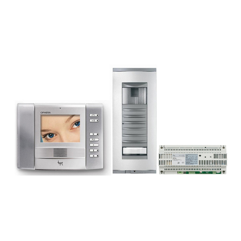 Bpt OPHERAKIT series Operation manual