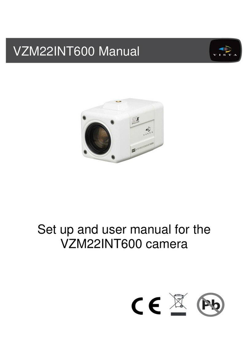 Vista VZM22INT600 Setup and user's manual