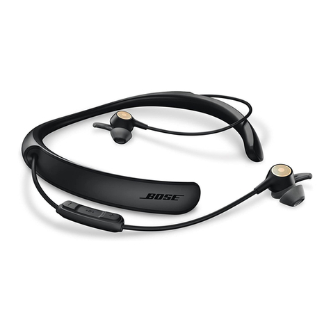 Bose hearphones User manual