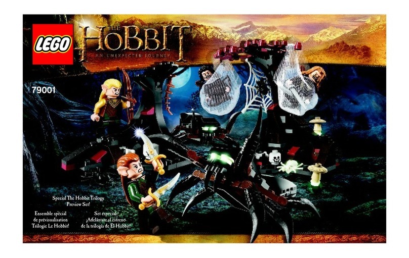 LEGO hobbit 79001 User manual