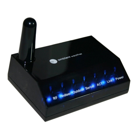 Ambient Weather WeatherBridge quick start guide
