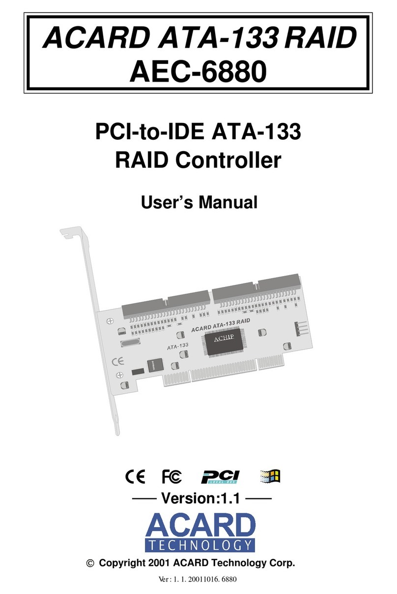 Acard AEC-6880 user manual Acard AEC-6880 user manual