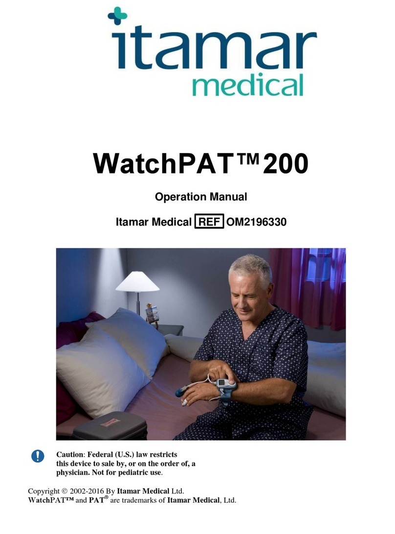Itamar Medical WatchPAT 200 Unified Operation manual