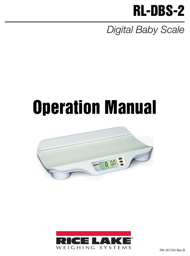Rice Lake RL-DBS-2 User manual