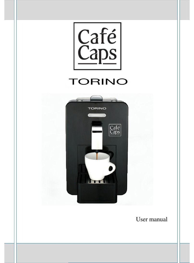 Cafe Caps Torino User manual