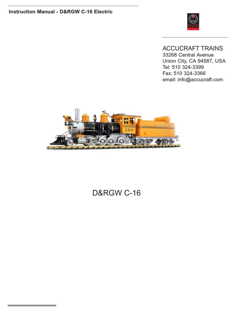 Accucraft D&RGW C-16 User manual