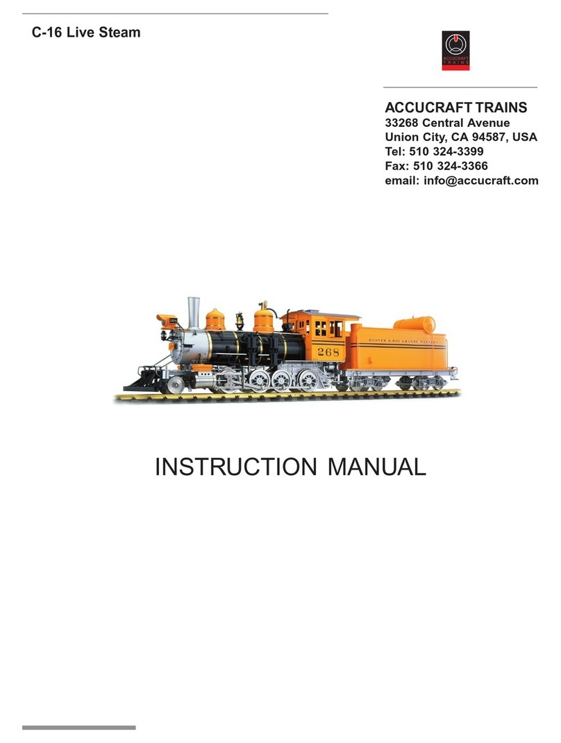 Accucraft D&RGW C-16 instruction manual
