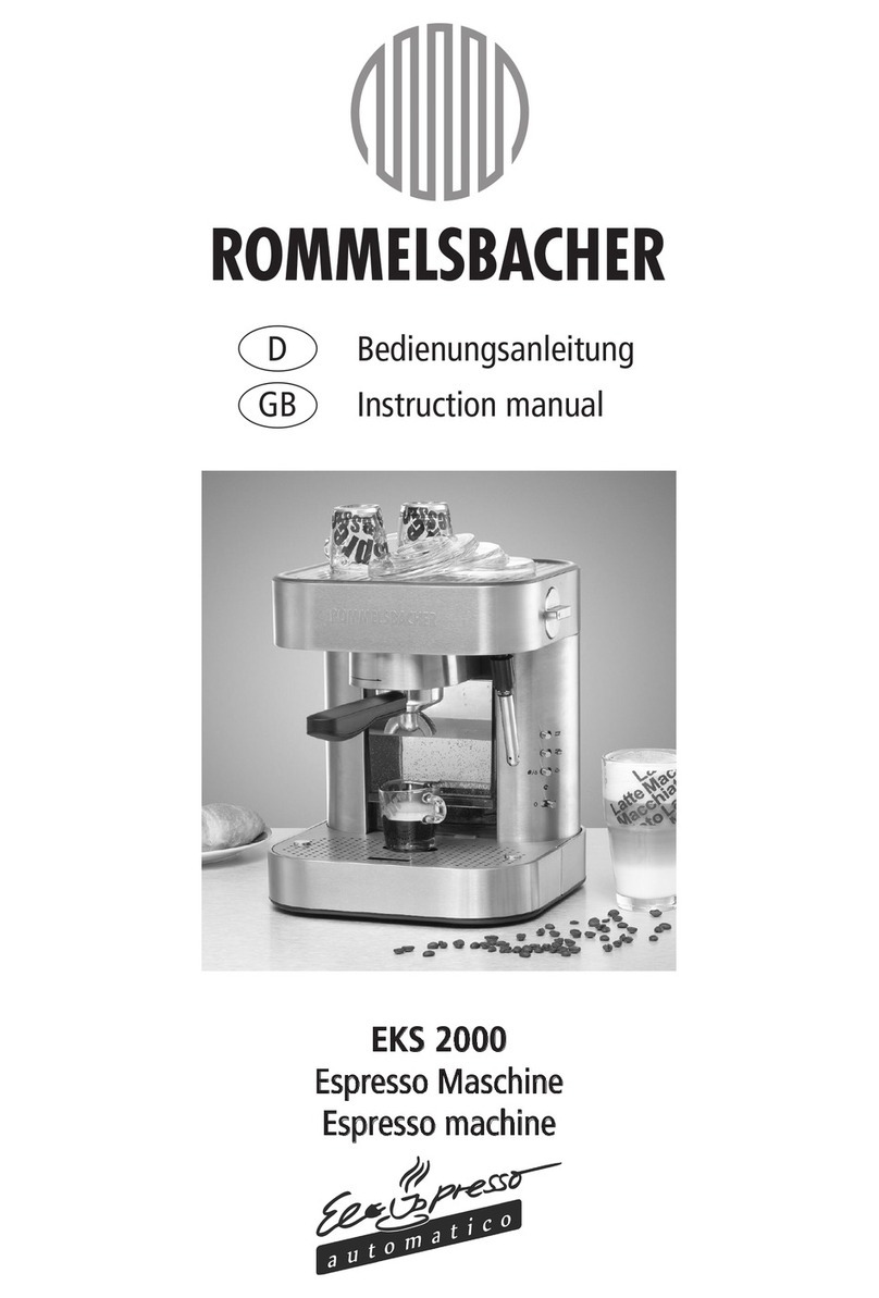 Rommelsbacher EKS 2000 instruction manual