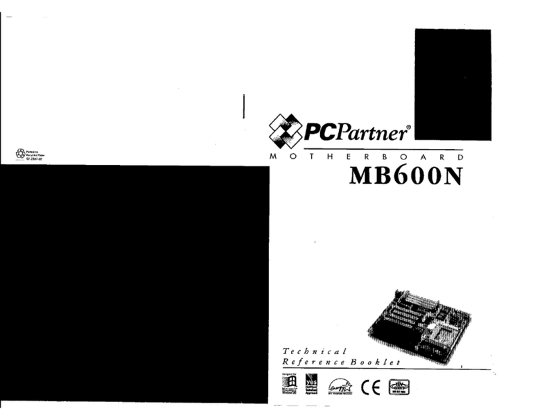 PC Partner MB600N Reference booklet