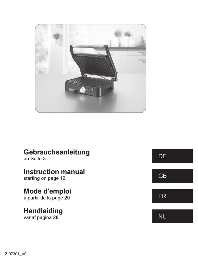 gourmetmaxx SLG5003-18 instruction manual