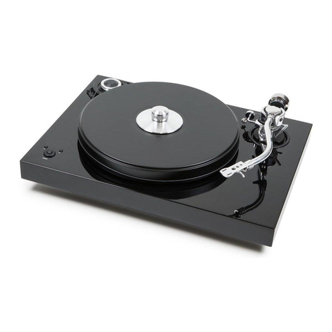 Pro-Ject Audio Systems 2 xperience sb s Instructions for use