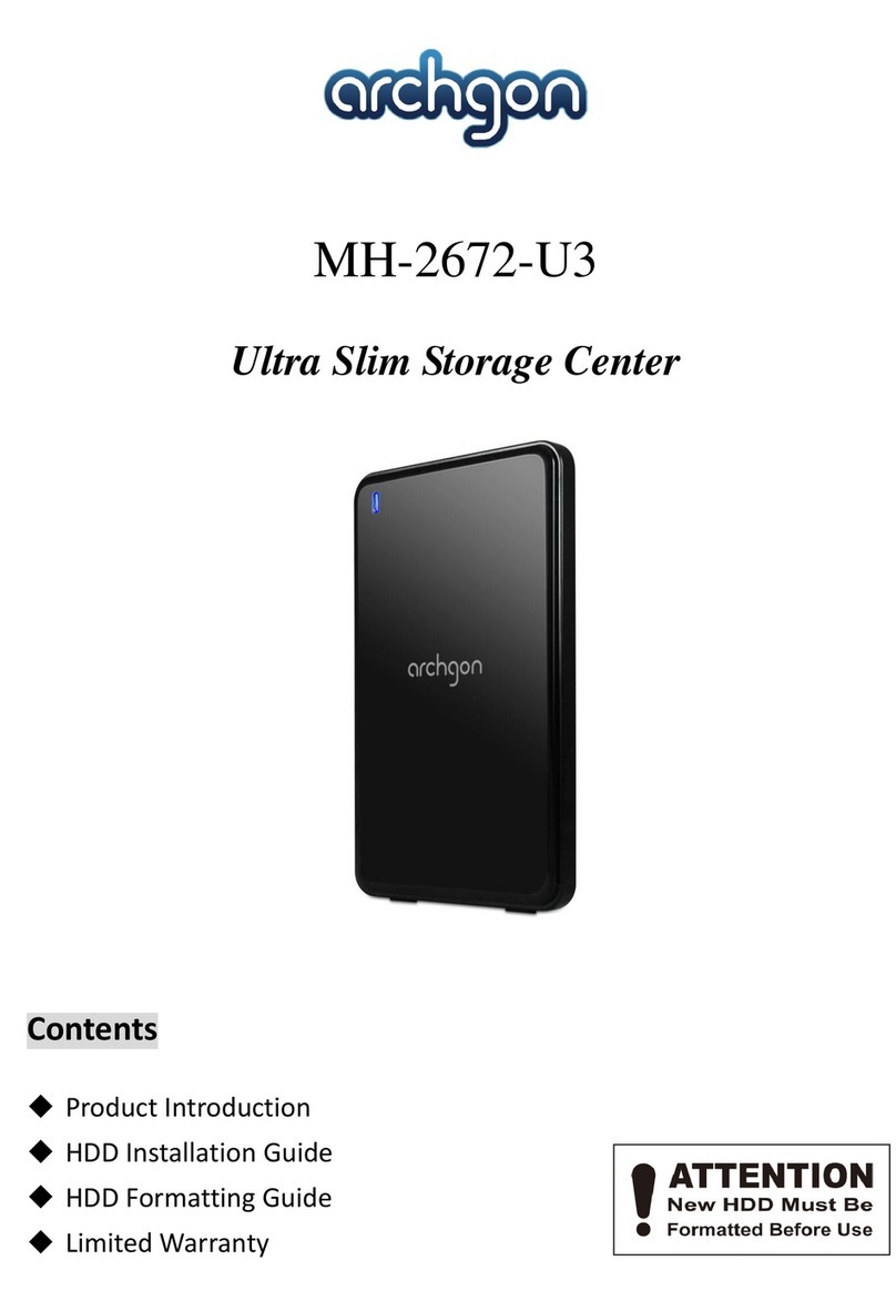archgon MH-2672-U3 user manual