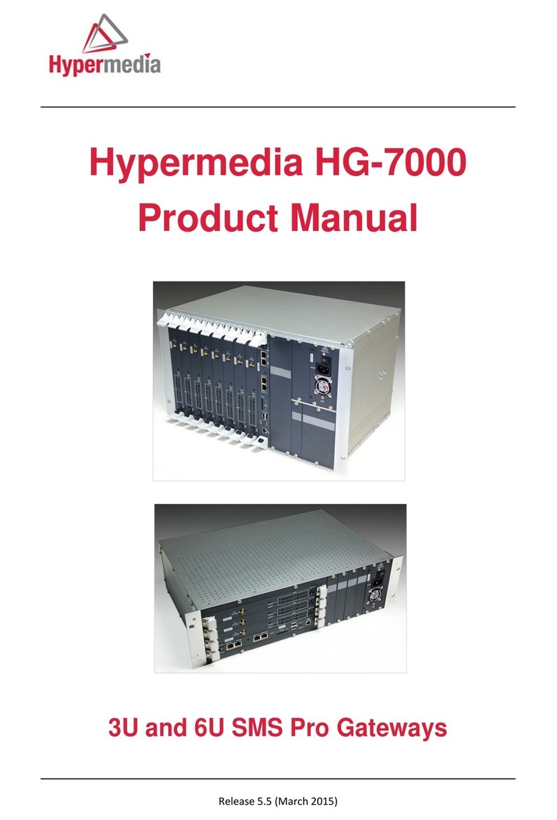 Hypermedia HG-7000 product manual