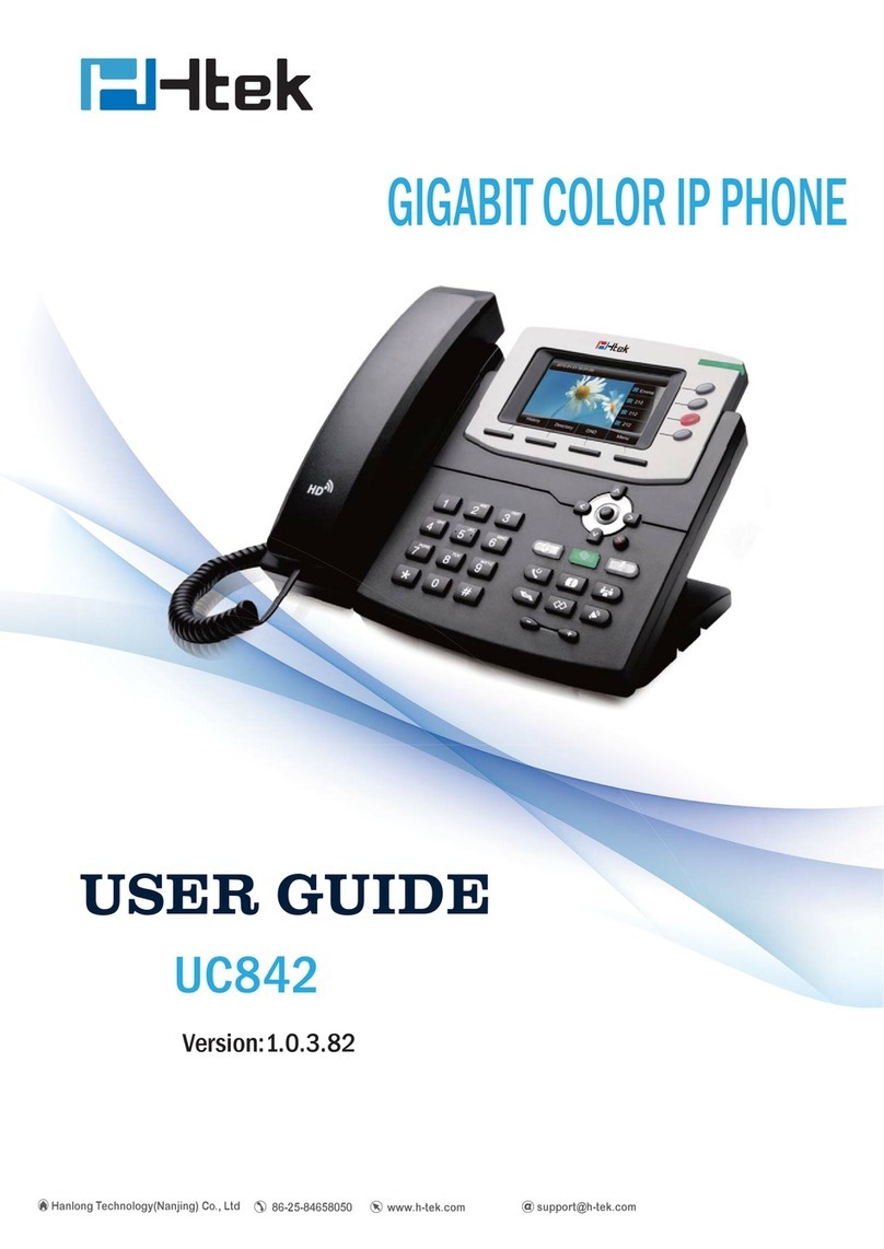 H-TEK UC842 User manual