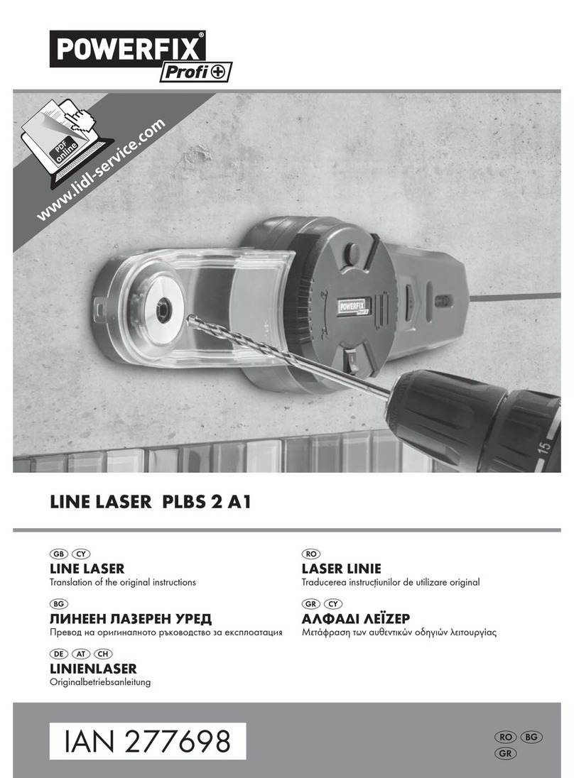Powerfix PLBS 2 A1 User manual
