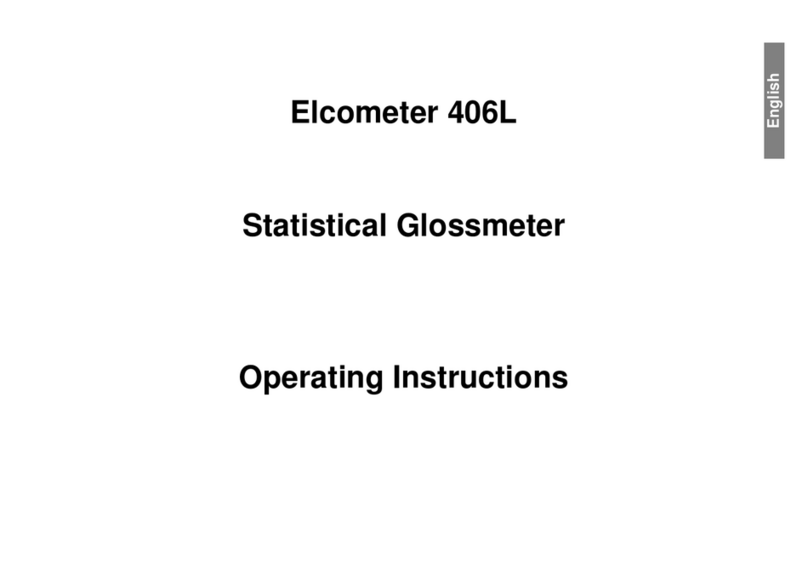 Elcometer 406L User manual