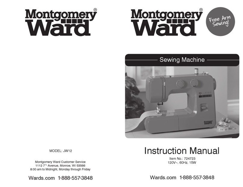 Montgomery Ward JW12 instruction manual