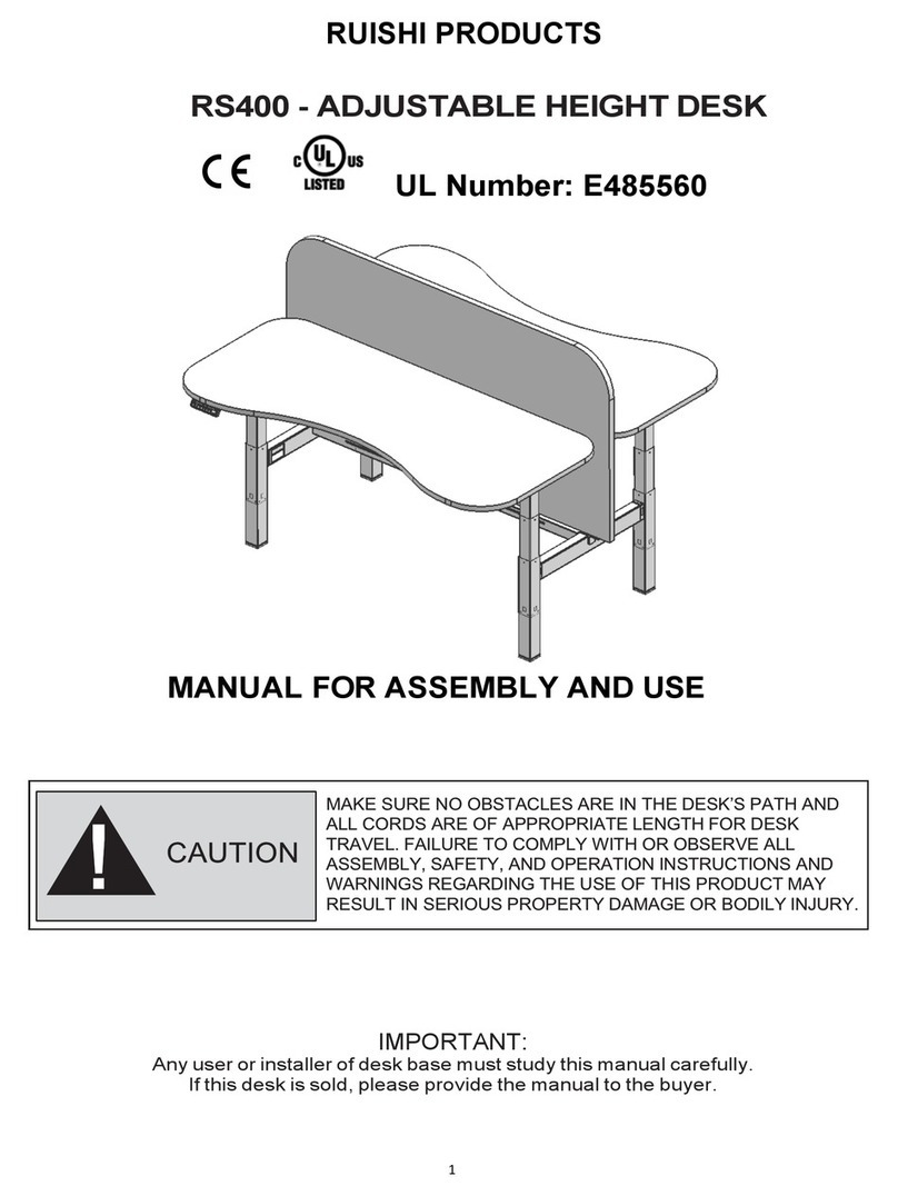 Ruishi Products RS400 Assembly and use manual