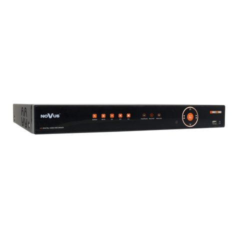 Novus NHDR-5204AHD User manual