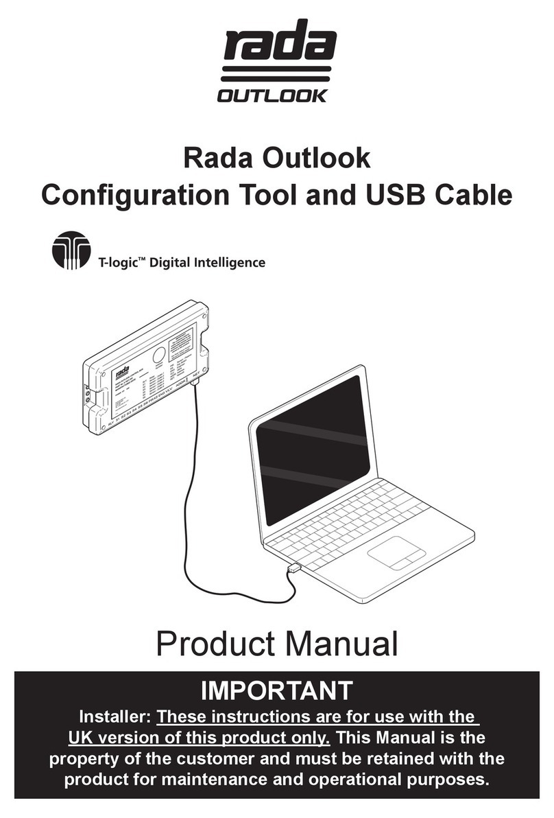 Kohler rada outlook User manual