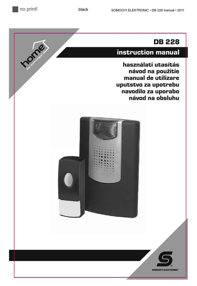 Somogyi DB 228 instruction manual