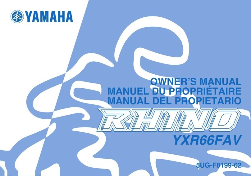 Yamaha Rhino YXR66FAV 2006 owner's manual