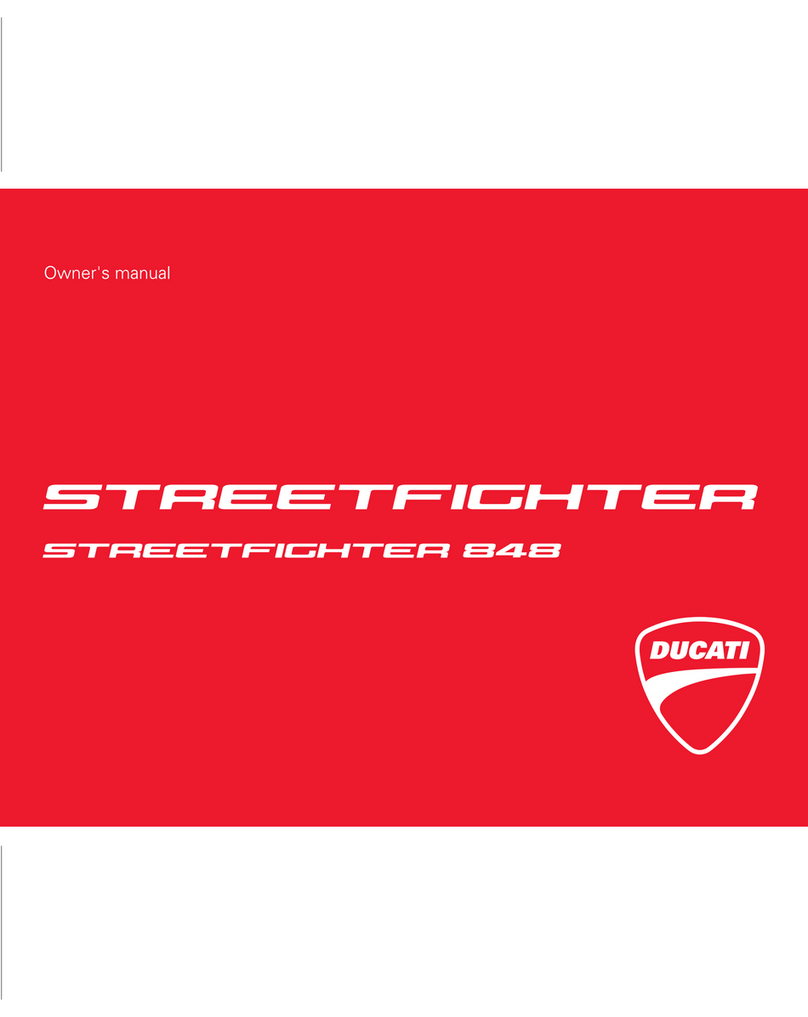Ducati Streetfighter owner's manual
