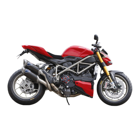 Ducati Streetfighter User manual