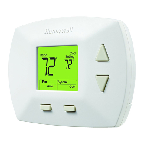 Honeywell RTHL3550D1006 User manual