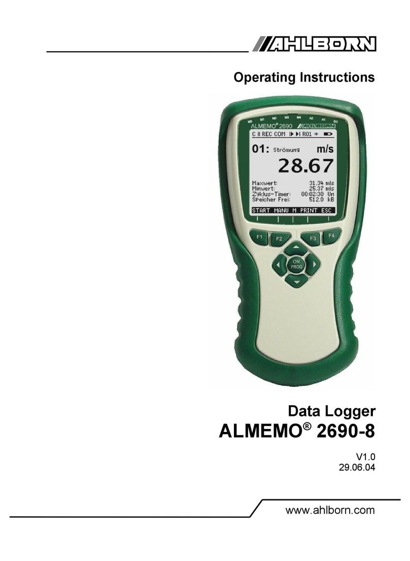 Ahlborn ALMEMO 2690-8 operating instructions