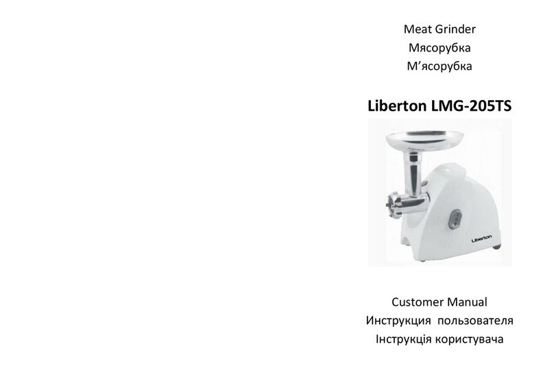 Liberton LMG-205TS Customer's manual